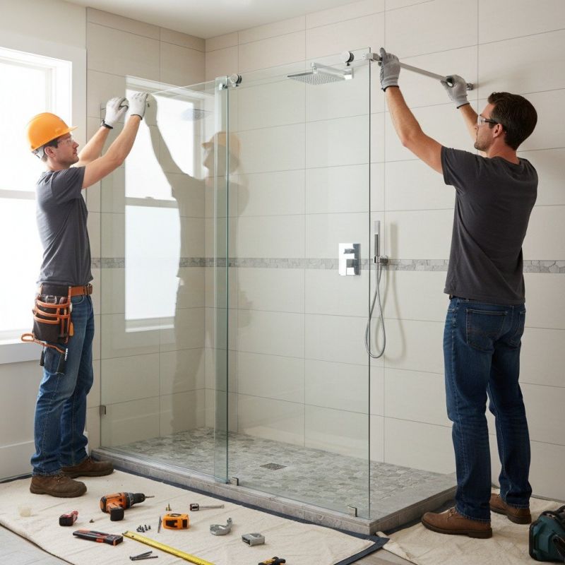 Shower Door Installation in Denver County, CO