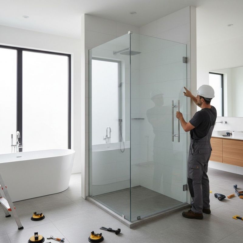 Glass Shower Door Installation in Boulder, CO
