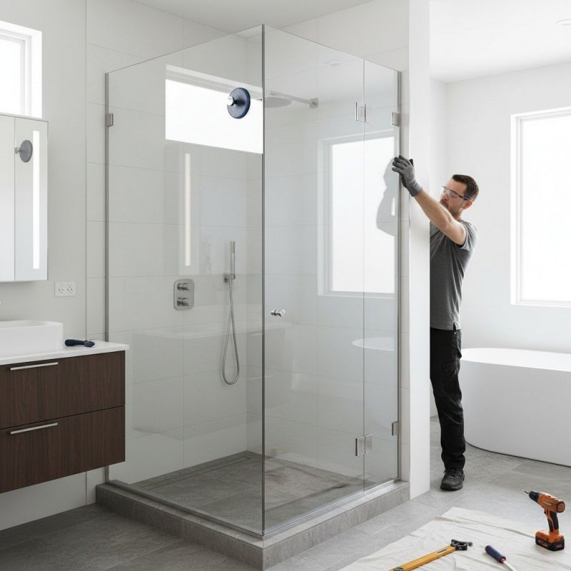 Glass Shower Door Installation in Boulder, CO