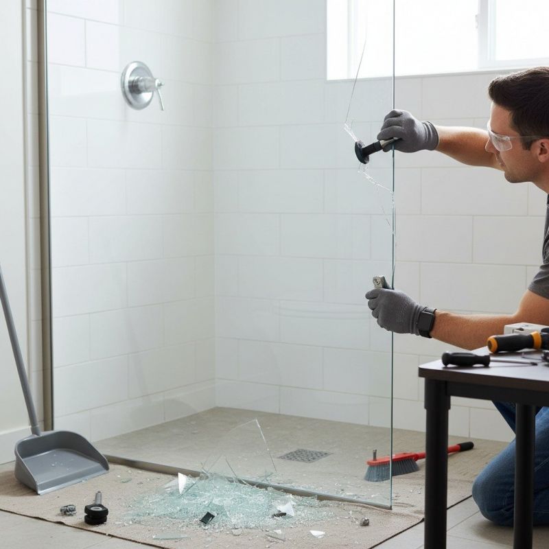 Glass Shower Door Repair in Alpharetta, GA